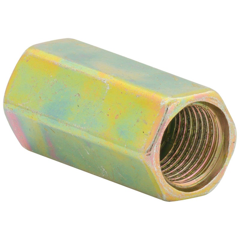 4LifetimeLines Brass Brake Line Union â€“ 3/16" (4.75 mm) M10 x 1.0 Inverted Flare Connector for Hard Lines (Steel, CuNiFer, PVF, Stainless) - Image 1